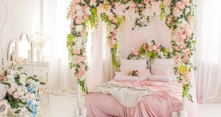 Trang trí giường cưới